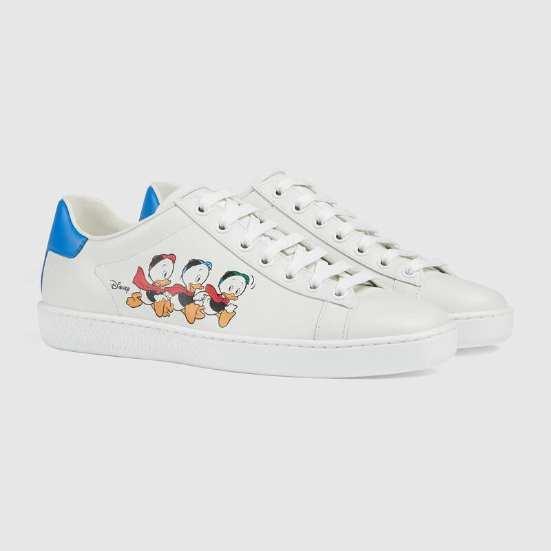 Giày Nữ Gucci Ace x Disney Huey Dewey Louie 'White' 649400-AYO70-9062 –  LUXITY