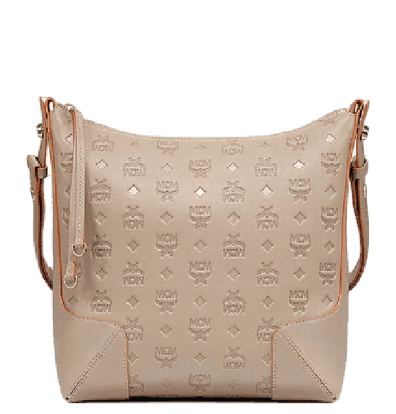  Túi Nữ MCM Klara Hobo in Monogram 'Beige' 