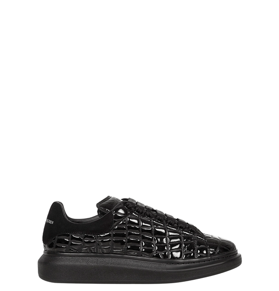  Giày Alexander McQueen Oversized Sneaker 'Black Crocodile' 