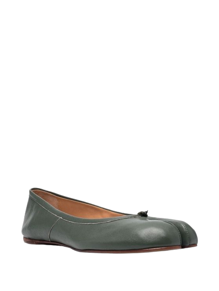  Giày Nữ Maison Margiela Tabi Ballerina Shoes 'Miltary Green' 