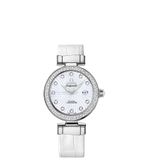  Đồng Hồ Nữ Omega De Ville Ladymatic Automatic 'White' 