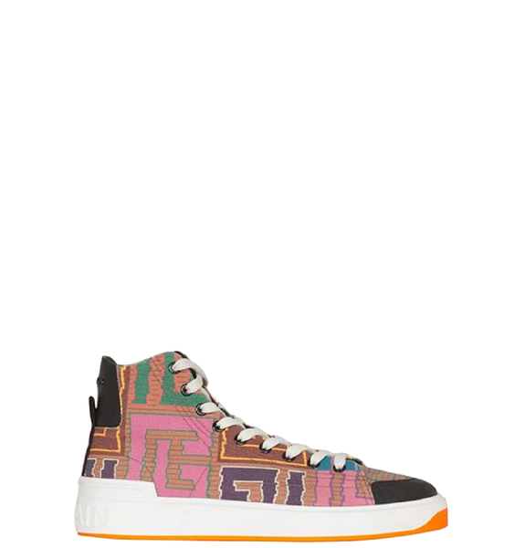  Giày Nữ Balmain B-Court High-top 'Multicolor' 