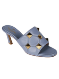  Giày Valentino Roman Stud Leather Mules 