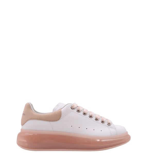  Giày Alexander McQueen Wmns Oversized Sneaker 'White Rose' 