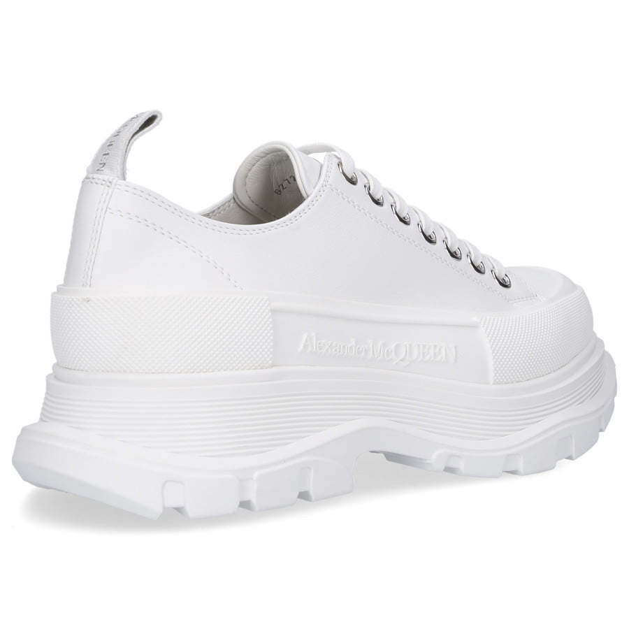  Giày Alexander McQueen Wmns Oversized Sneaker 'White' 