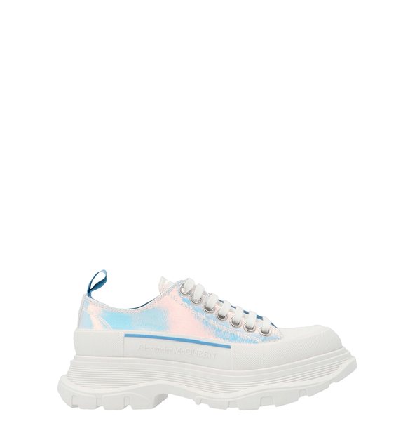  Giày Nữ Alexander McQueen Wmns Tread Slick Lace Up 'Iridescent' 