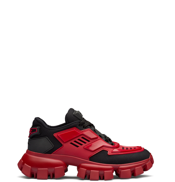  Giày Nữ Prada Cloudbust Thunder 'Black Scarlet Red' 