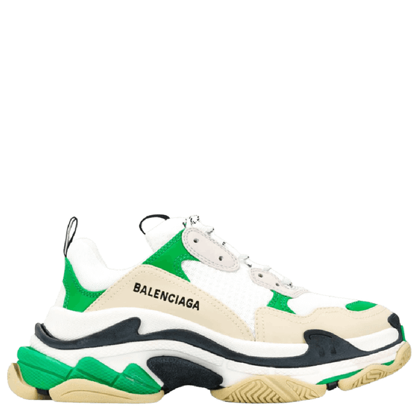  Giày Nữ Balenciaga Triple S Sneaker 'Dark Green' 