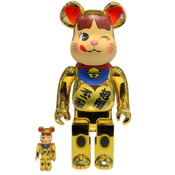  Mô hình Bearbrick Lucky Cat 100% & 400% 