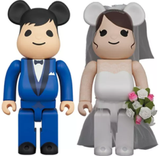  Mô Hình Bearbrick Wedding 4 Plus 2 Figure Set 400% (2020) 