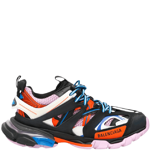  Giày Nữ Balenciaga Track Trainer 'Black Orange Pink' 