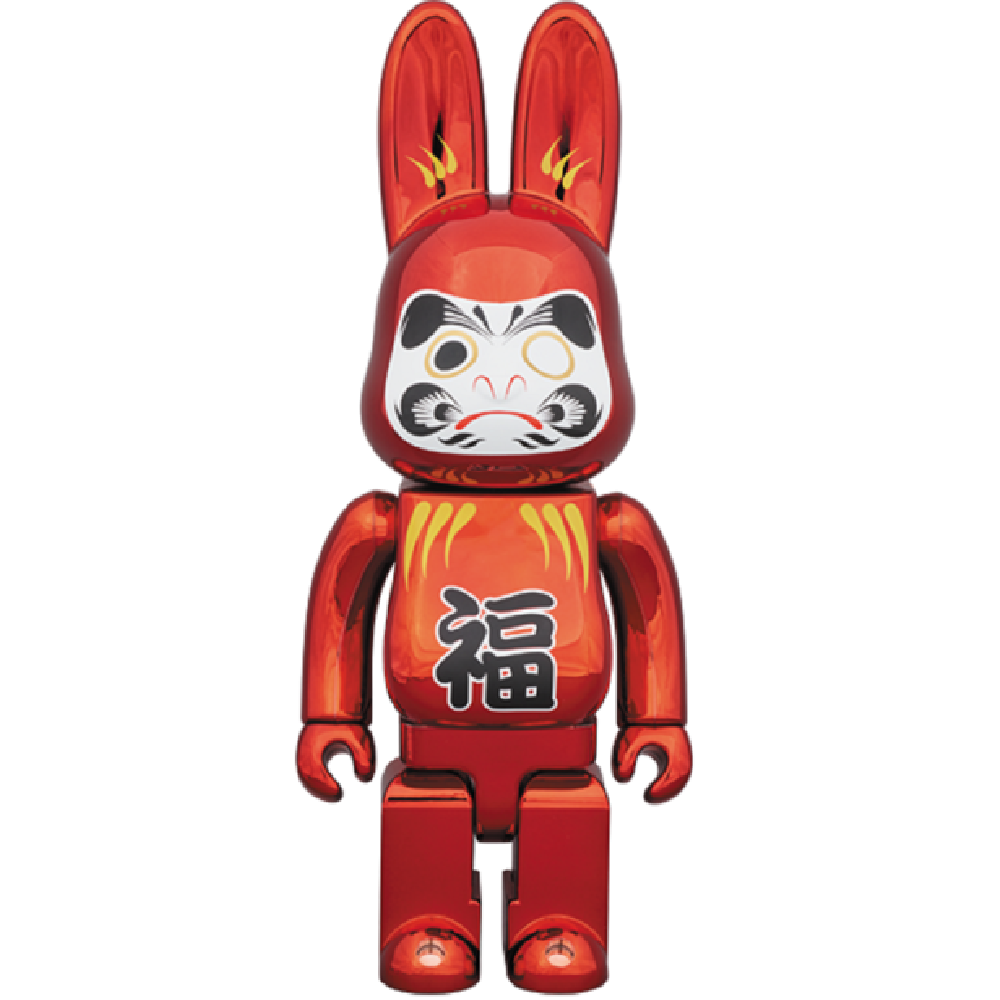  Mô hình Bearbrick Rabbrick Tatsumi 400% Red Plated 