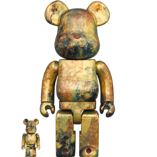  Mô hình Bearbrick Pushead Gold 400% 100% 