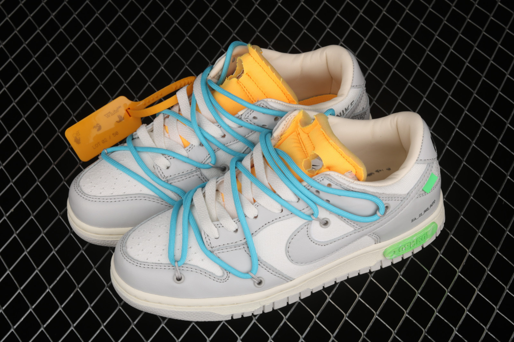  Giày Nam Nike Off-White x Dunk Low 'Lot 02 of 50' 
