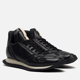  Giày Rick Owens LNW Leather Shoes 'Black' 