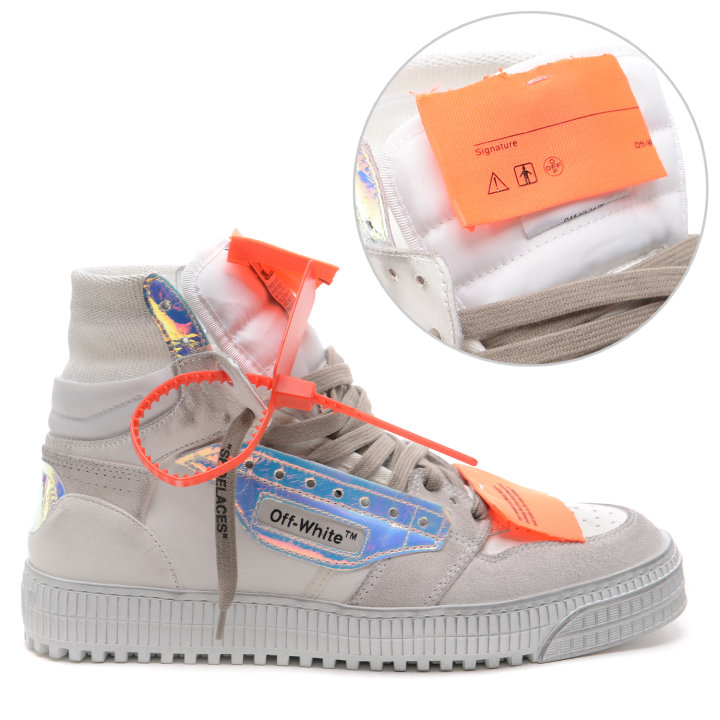  Giày Off-White Court High Iridescent FW19 