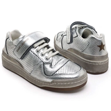  Giày Nữ Saint Laurent SL24 Velcro Sneakers 'Brown Gray' 