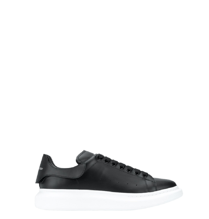 Giày Alexander Alexander Mcqueen Black Oversized Sneaker Giày