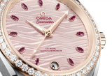  Đồng Hồ Nữ OMEGA Seamaster Automatic Chronometer Diamond 'Pink' 