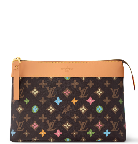  Túi Louis Vuitton Pochette Voyage Souple Pouch 'Chocolate Brown' 