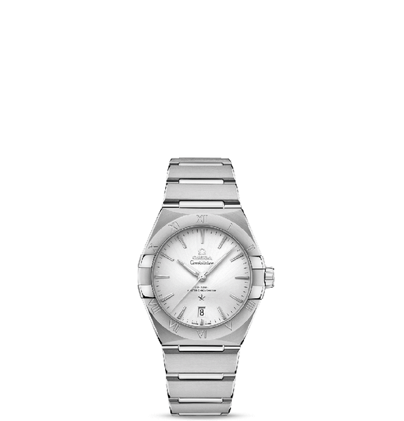  Đồng Hồ Nam OMEGA Constellation Automatic Chronometer Silver Dial 