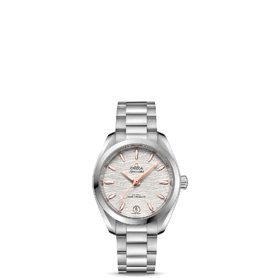  Đồng Hồ Nữ OMEGA Seamaster Aqua Terra Automatic Chronometer Silver Dial 