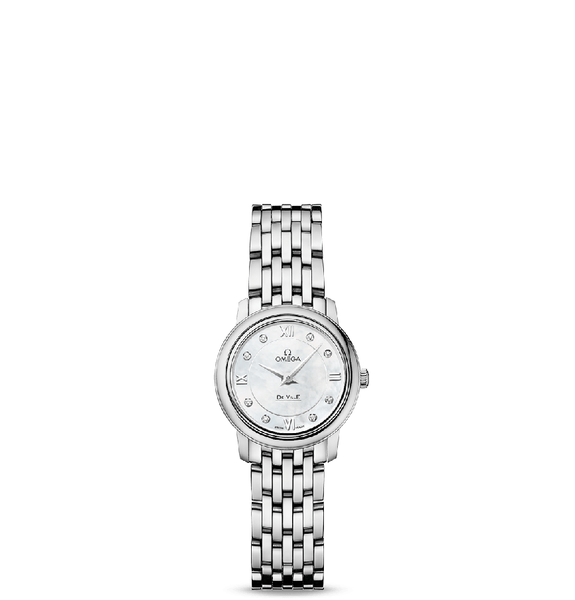  Đồng Hồ Nữ OMEGA De Ville Prestige Mother of Pearl Dial Ladies 