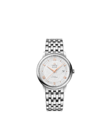  Đồng Hồ Nam OMEGA De Ville Prestige Co-Axial Silver Dial 