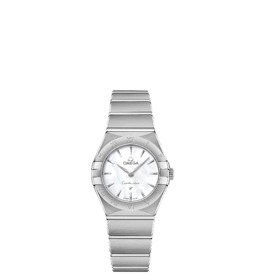  Đồng Hồ Nữ OMEGA Constellation Quartz White Dial Ladies 