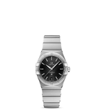  Đồng Hồ Nữ Omega Constellation Quartz Black Dial Ladies 
