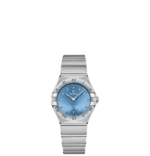  Đồng Hồ Nữ OMEGA Constellation Quartz Blue Dial Ladies 