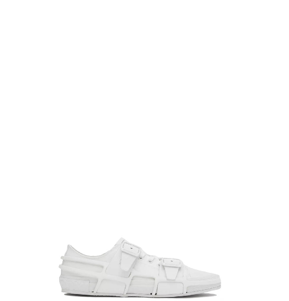  Giày Burberry Cotton and Leather Webb All 'White' 