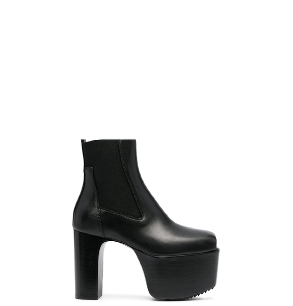  Giày Nữ Rick Owens Platform Sole Ankle Boots 'Black' 