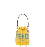  Túi Nữ Fendi Bucket With Logo 'Yellow' 