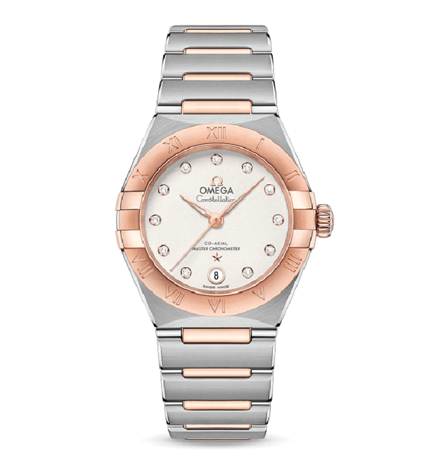  Đồng Hồ OMEGA Constellation Manhattan Co-Axial Master Chronometer 29 mm Diamond 