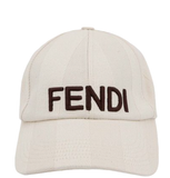  Mũ Nữ Fendi Pequin Canvas Baseball Cap 'Beige' 