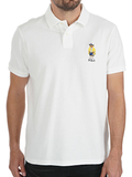  Áo Nam Polo Ralph Lauren Custom Slim Bear 'White' 
