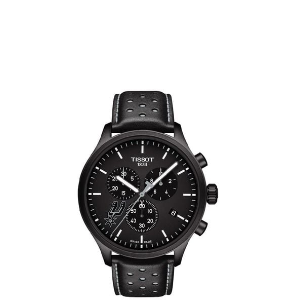  Đồng Hồ Nam Tissot NBA Teams Special San Antonio Spurs Edition Chronograph 'Black' 