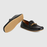  Giày Nam Gucci Loafer With Interlocking G Horsebit 'Black' 