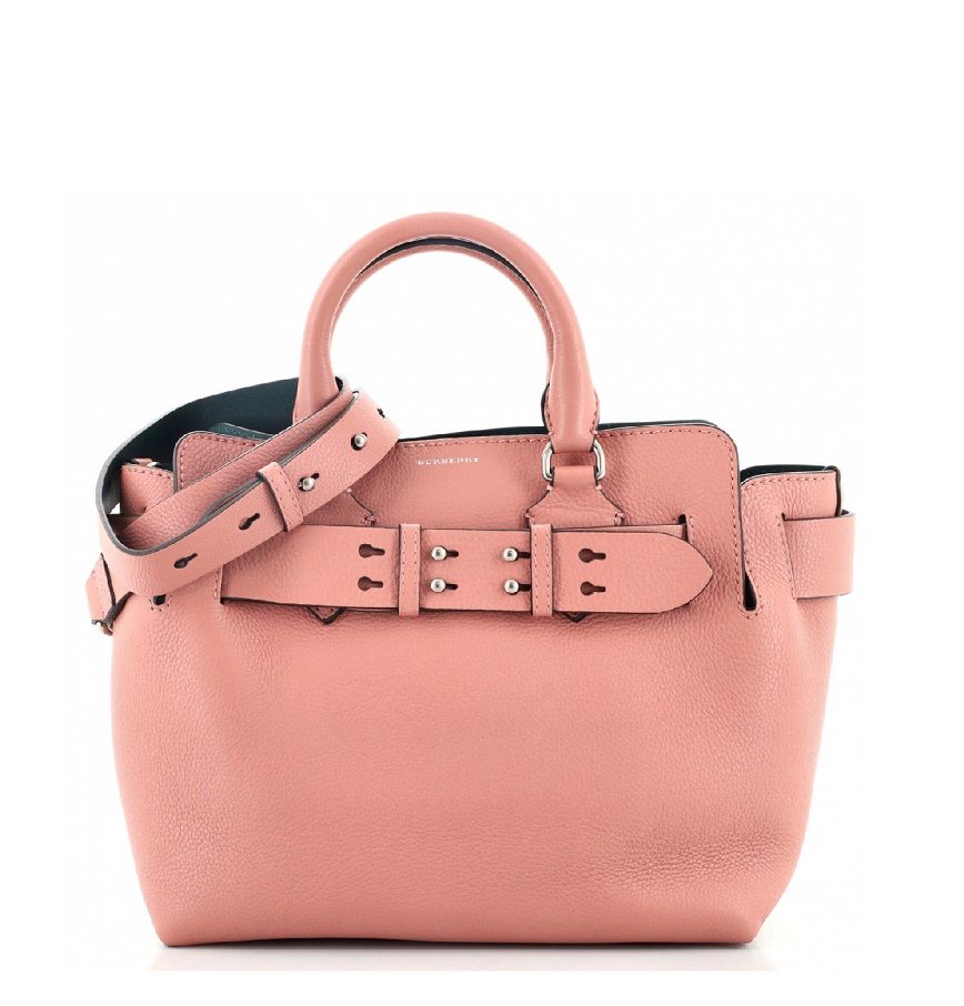  Túi Nữ Burberry Small Leather Belt Bag 'Dusty Pink' 