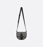  Túi Nam Dior Mini Gallop Bag Strap 'Beige Black' 