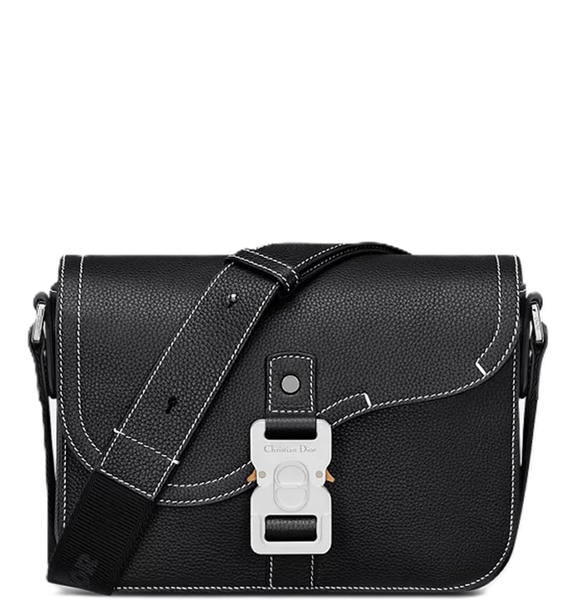  Túi Nam Dior Small Saddle Messenger Bag 'Black' 