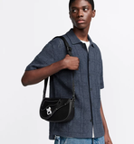  Túi Nam Dior Saddle Messenger Bag 'Black' 