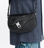 Túi Nam Dior Saddle Messenger Bag 'Black' 