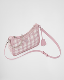  Túi Nữ Prada Re-edition Straw Shoulder Bag 'Alabastro' 
