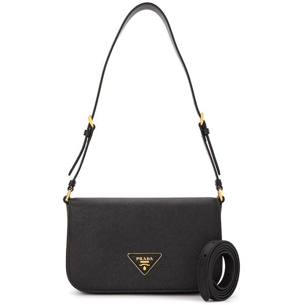  Túi Nữ Prada Saffiano Lux 'Black' 