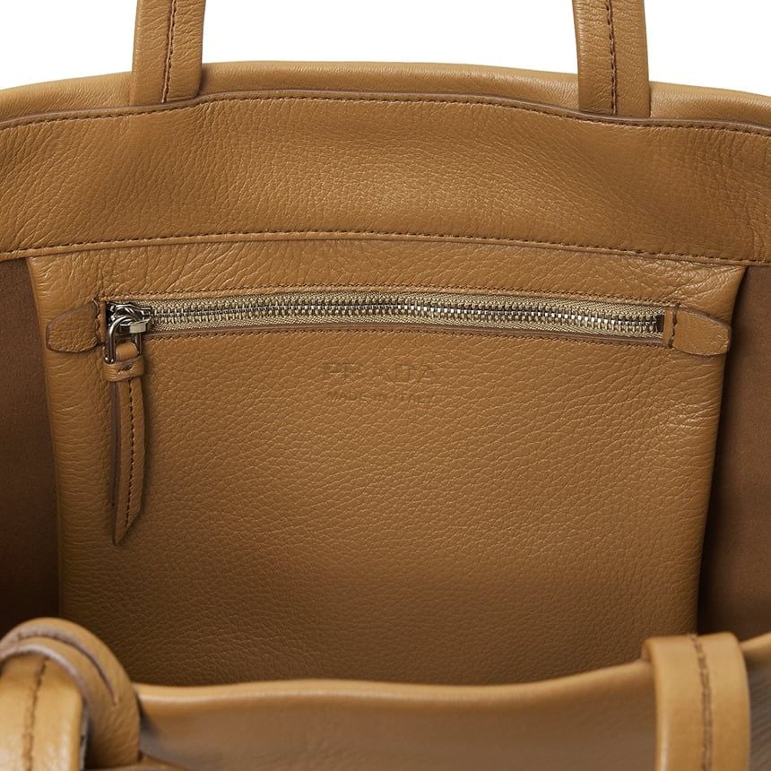  Túi Nữ Prada Logo 'Brown' 