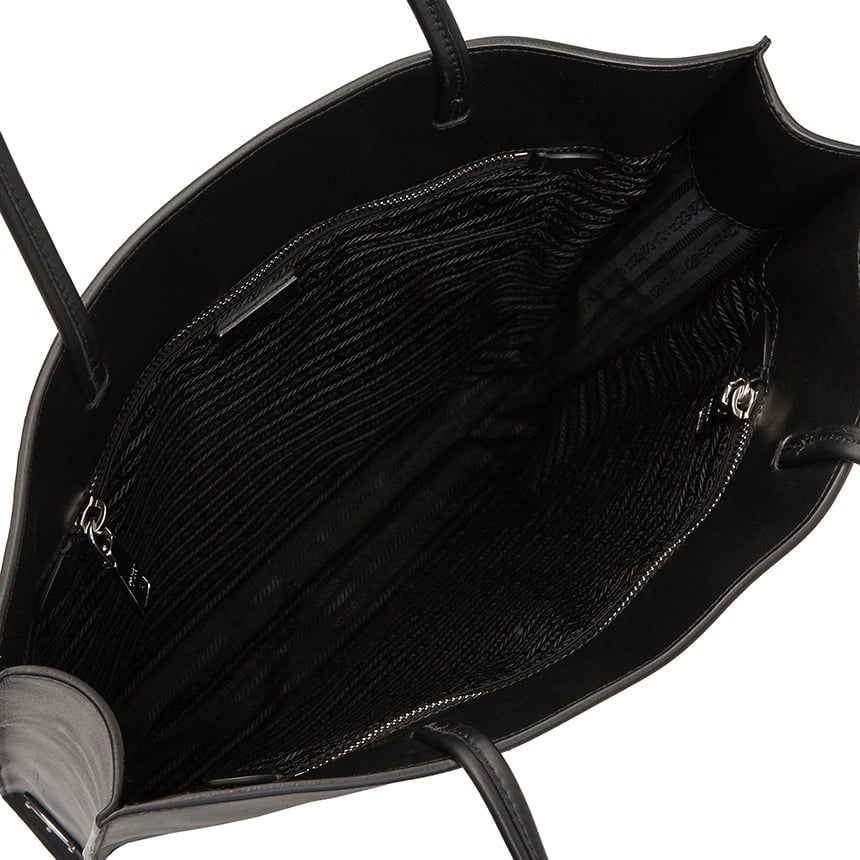  Túi Nữ Prada Logo Tote 'Black' 