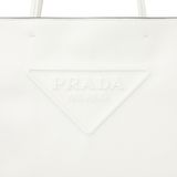  Túi Nữ Prada Logo Tote 'White' 