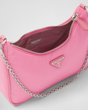  Túi Nữ Prada Re-Edition 2005 Re-Nylon Bag 'Pink' 